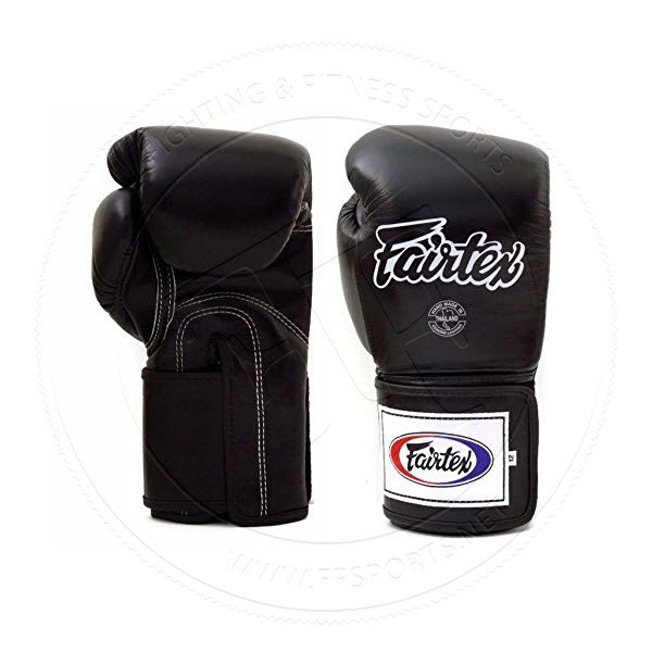 Fairtex BGV5 Super Sparring Gloves Leather Black - 01